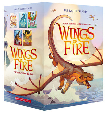 Wings of Fire Boxset, Books 1-5 (Wings of Fire) Online Hot Sale