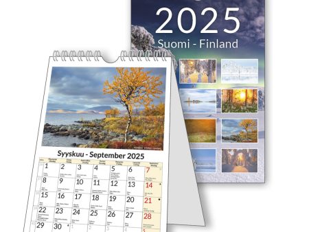 Seinäkalenteri MiniSuomi A5 2025 Online Sale