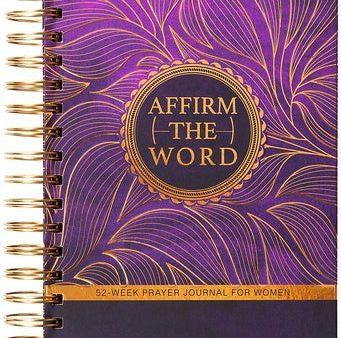 Affirm the Word: 52-Week Prayer Journal for Women Online Hot Sale