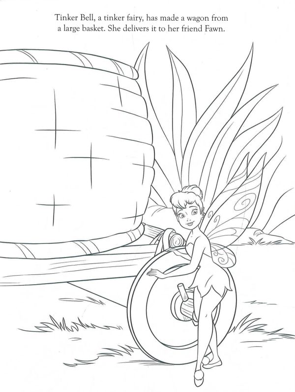 Tinker Bell And The Legend Of The Neverbeast: Forest Friend Colouring For Discount